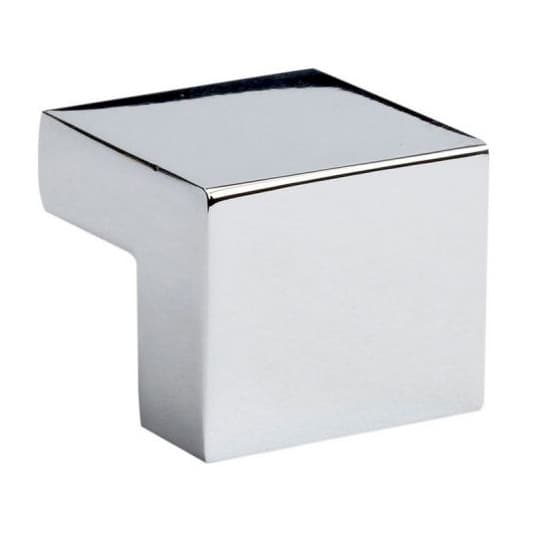 Top Knobs Successi Series 1 in (25 mm) L x 1 in (25 mm) W Polished Chrome Knob, - A865-CH