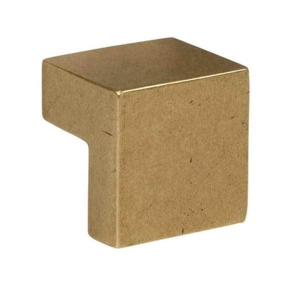 Top Knobs Successi Series 1 in (25 mm) L x 1 in (25 mm) W Vintage Brass Knob, - A865-UB