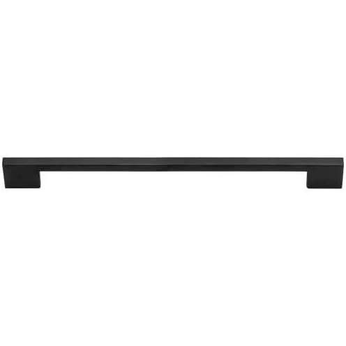 Top Knobs Thin Square Series 11-5/16" (287 mm) Center to Center Matte Black Pull, - A866-BL