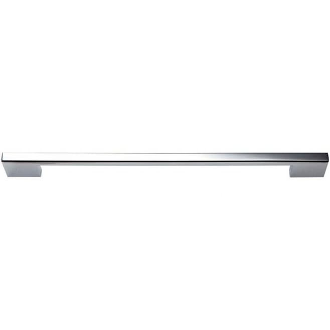 Top Knobs Thin Square 11-5/16" (287 mm) Center to Center Polished Chrome Pull, A866-CH