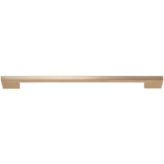 Top Knobs Thin Square 11-5/16" (287 mm) Center to Center Champagne Pull, A866-CM