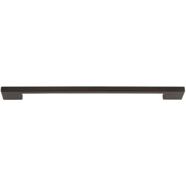 Top Knobs Thin Square Series 11-5/16" (287 mm) Center to Center Modern Bronze Pull, - A866-MB