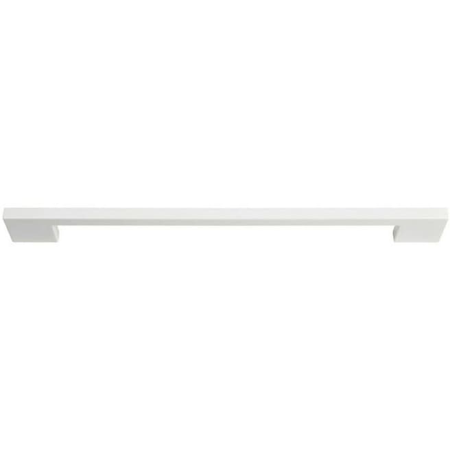 Top Knobs Thin Square 11-5/16" (287 mm) Center to Center High White Gloss Pull, A866-WG