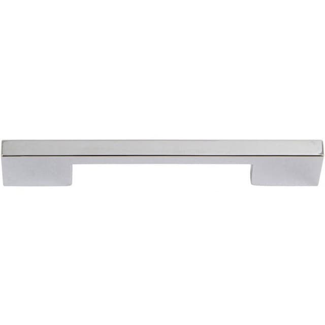 Top Knobs Thin Square Series 5-1/16" (128 mm) Center to Center Polished Chrome Pull, - A867-CH