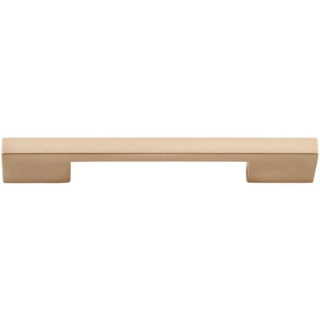 Top Knobs Thin Square 5-1/16" (128 mm) Center to Center Champagne Pull, A867-CM