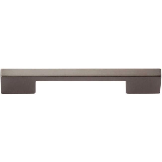 Top Knobs Thin Square Series 5-1/16" (128 mm) Center to Center Slate Pull, - A867-SL