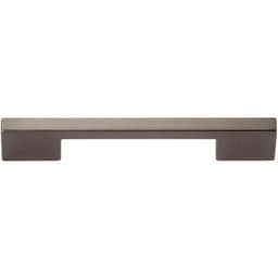 Top Knobs Thin Square Series 5-1/16" (128 mm) Center to Center Slate Pull, - A867-SL