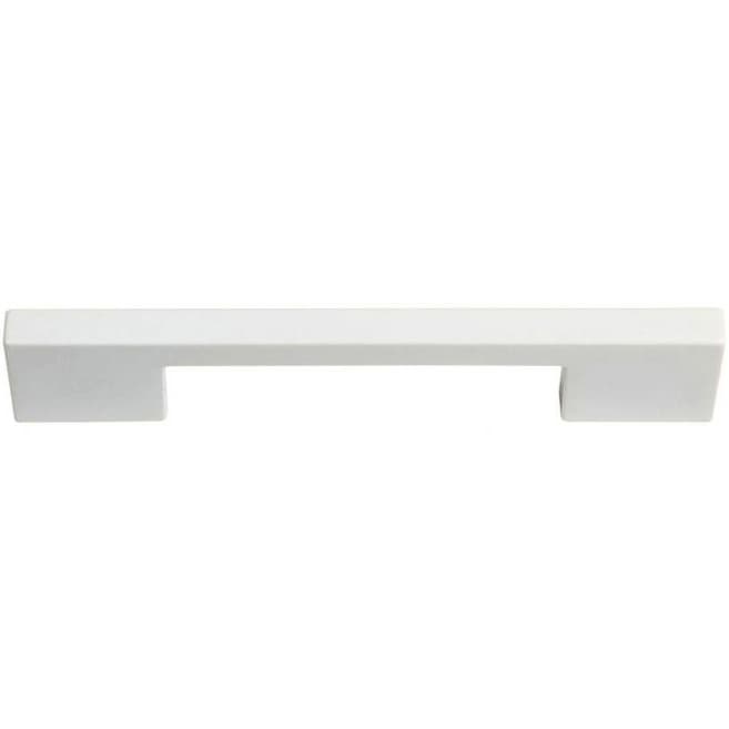 Top Knobs Thin Square Series 5-1/16" (128 mm) Center to Center High White Gloss Pull, - A867-WG