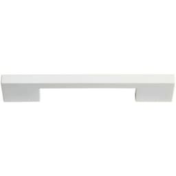 Top Knobs Thin Square Series 5-1/16" (128 mm) Center to Center High White Gloss Pull, - A867-WG