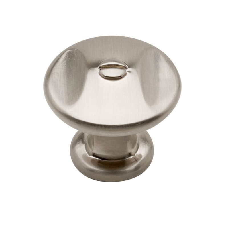 Top Knobs Ergo Series 1-3/8" (35 mm) Diameter Brushed NickelKnob, - A869-BN