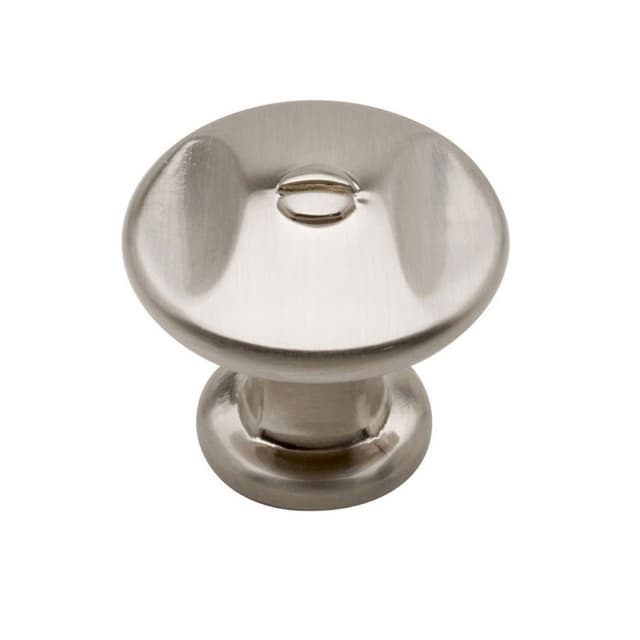 Top Knobs Ergo Series 1-3/8" (35 mm) Diameter Brushed NickelKnob, - A869-BN