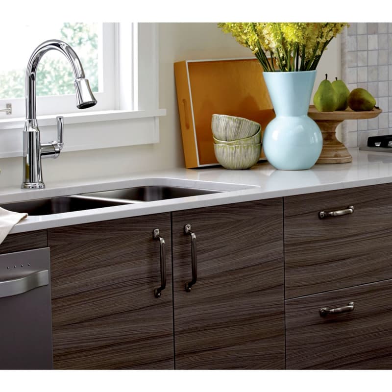 Top Knobs Ergo Series 11-5/16" (287 mm) Center to Center Slate Pull, - A871-SL