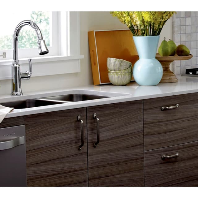 Top Knobs Ergo Series 11-5/16" (287 mm) Center to Center Slate Pull, - A871-SL