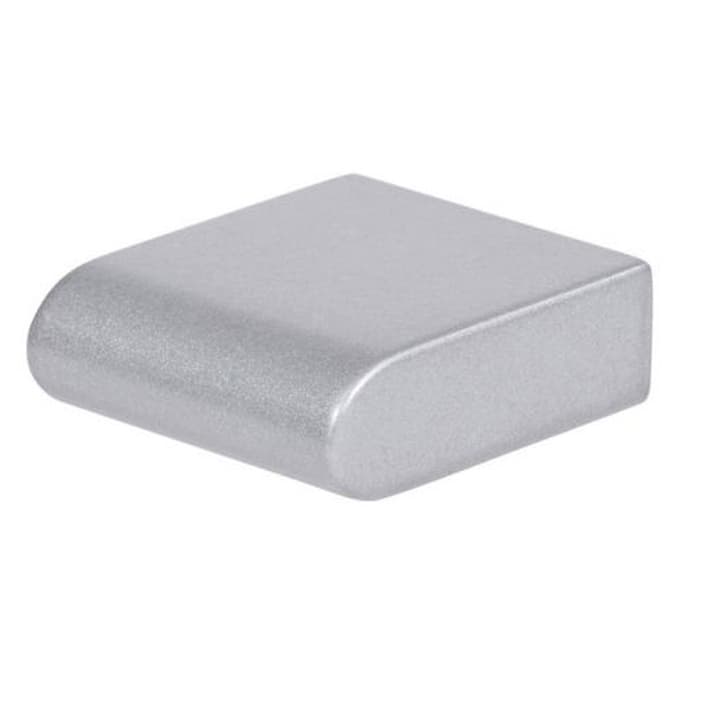 Top Knobs Round Rail Series 1-1/8 in (28.5 mm) L x 1/2 in (12.5 mm) W Matte Chrome Knob, - A877-MC