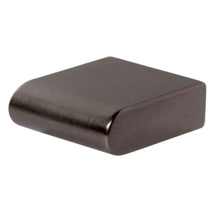 Top Knobs Round Rail 1-1/8" (28.5 mm) L x 1/2" (12.5 mm) W Slate Knob, A877-SL