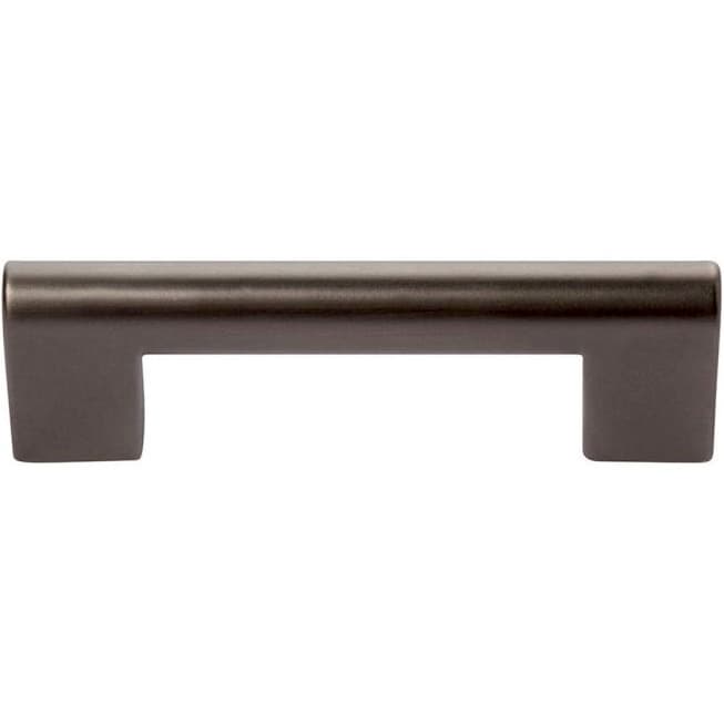 Top Knobs Round Rail 3" (76 mm) Center to Center Slate Pull, A878-SL