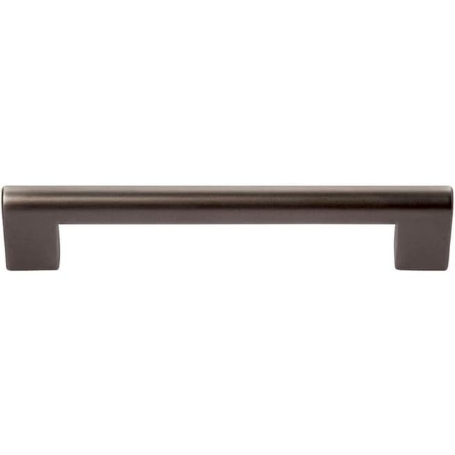 Top Knobs Round Rail Series 5-1/16" (128 mm) Center to Center Slate Pull, - A879-SL