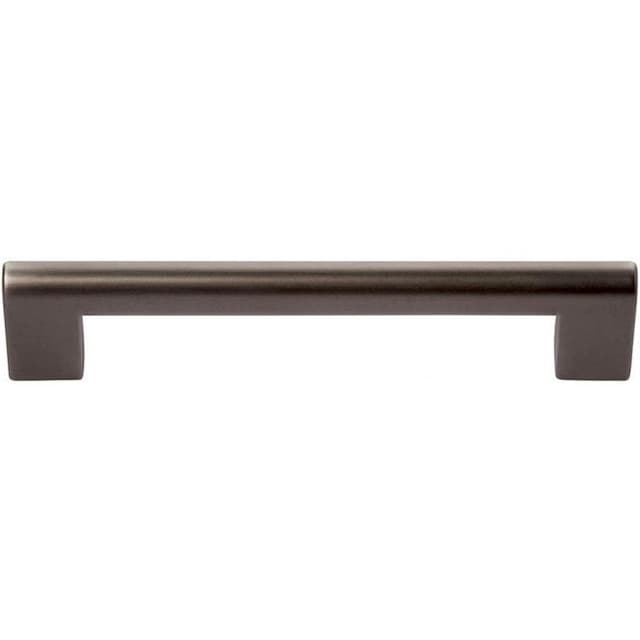 Top Knobs Round Rail Series 5-1/16" (128 mm) Center to Center Slate Pull, - A879-SL