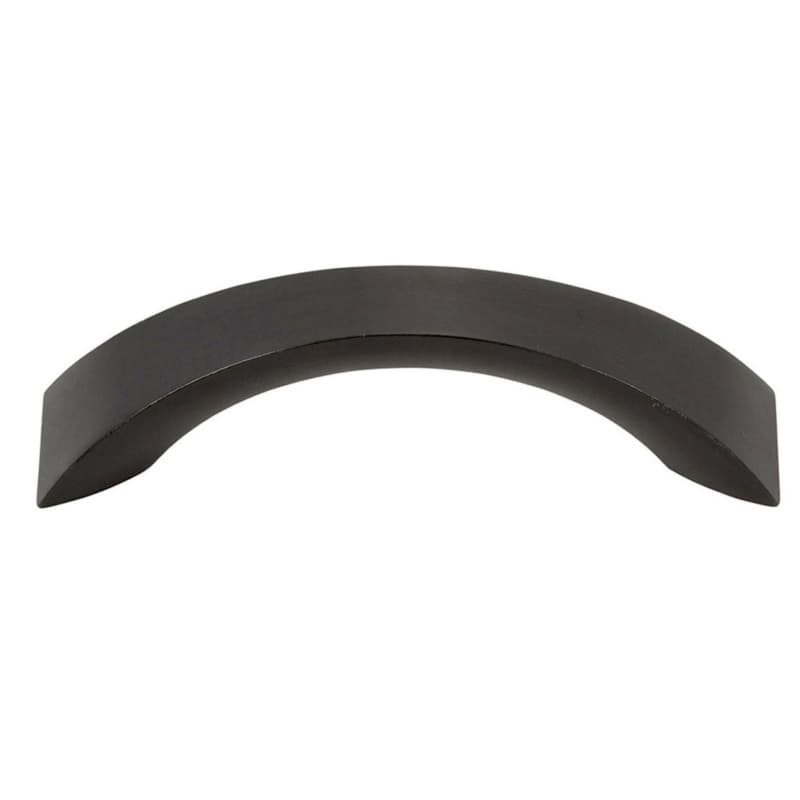 Top Knobs Sleek 3" (76 mm) Center to Center Matte Black Pull, A880-BL