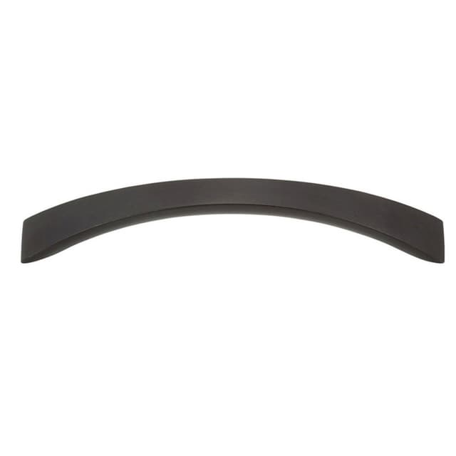 Top Knobs Sleek Series 5-1/16" (128 mm) Center to Center Matte Black Pull, - A881-BL