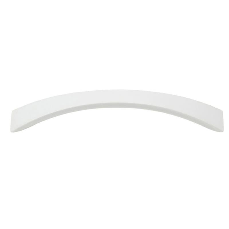 Top Knobs Sleek 5-1/16" (128 mm) Center to Center High White Gloss Pull, A881-WG
