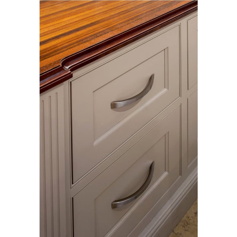 Top Knobs Sleek 11-5/16" (287 mm) Center to Center Brushed Nickel Pull, A882-BN