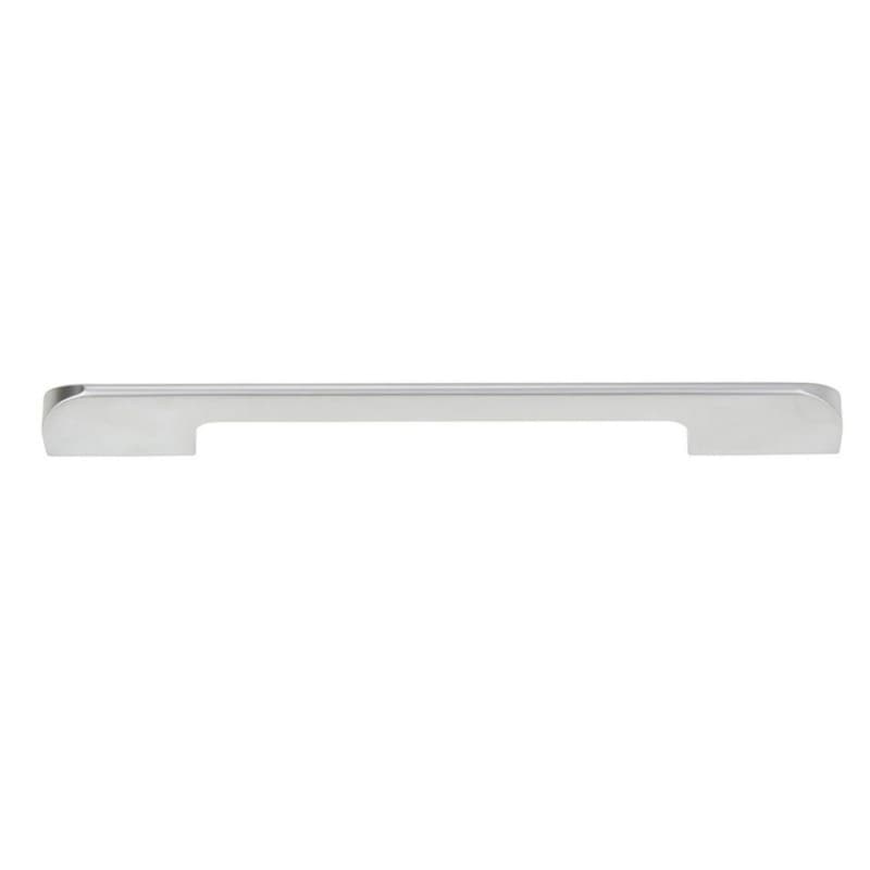 Top Knobs Round Thin 6-5/16" (160 mm) Center to Center Matte Chrome Pull, A891-MC