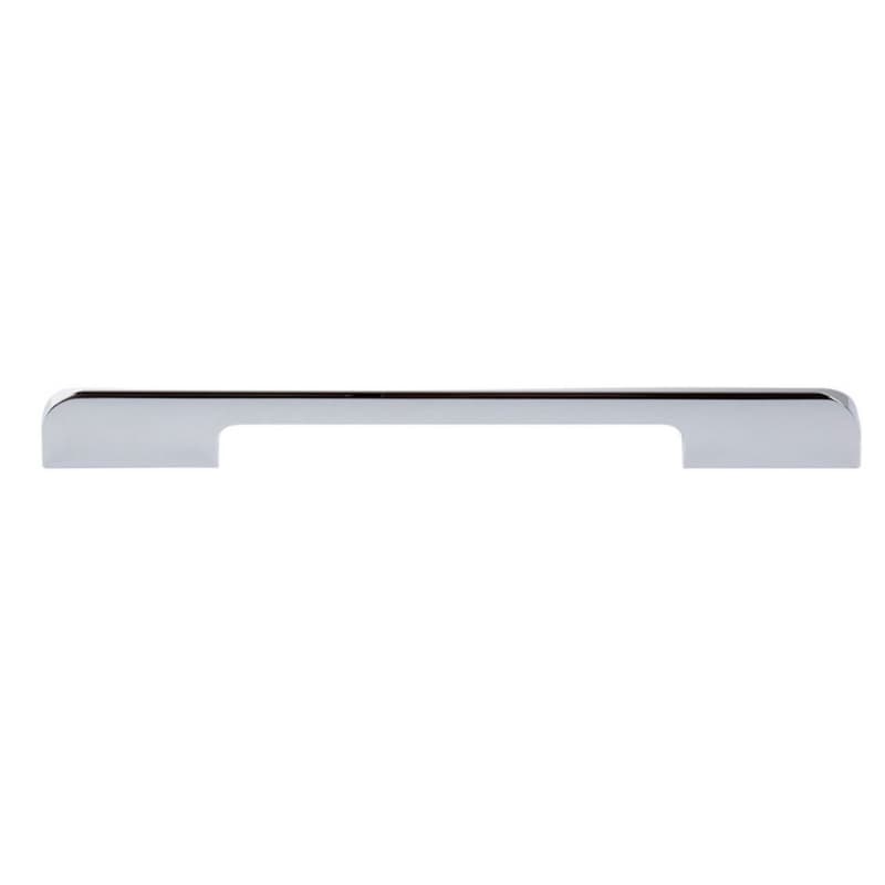 Top Knobs Round Thin 7-9/16" (192 mm) Center to Center Polished Chrome Pull, A892-CH