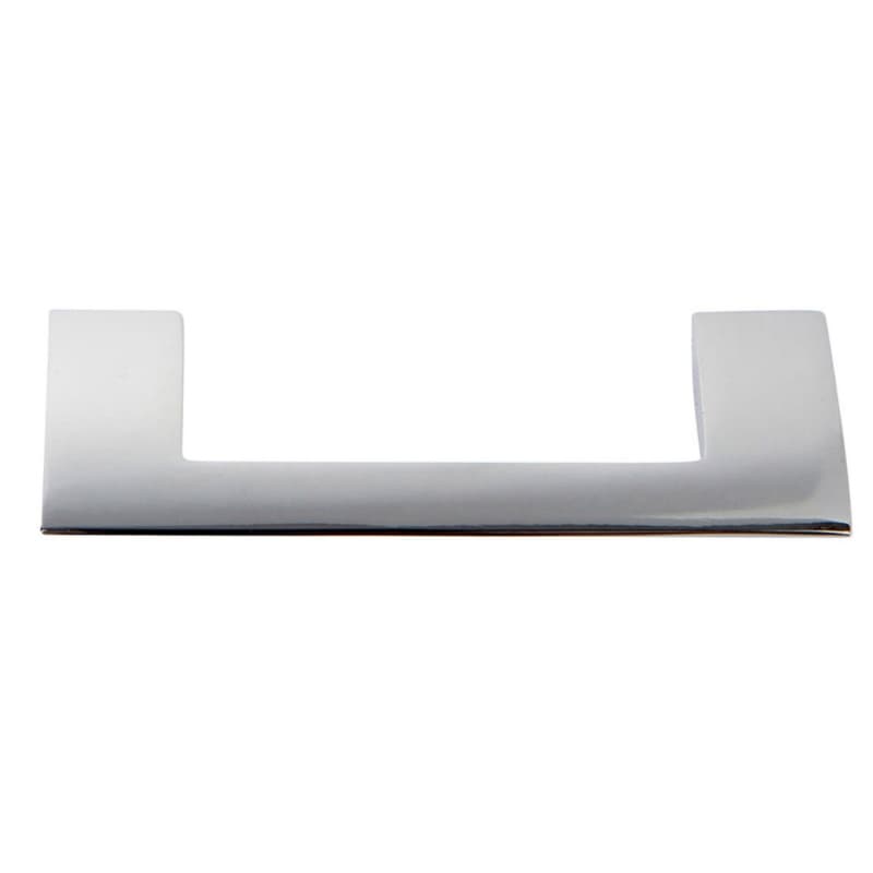 Angled Drop Pull 3" Center to Center Polished Chrome Atlas Homewares