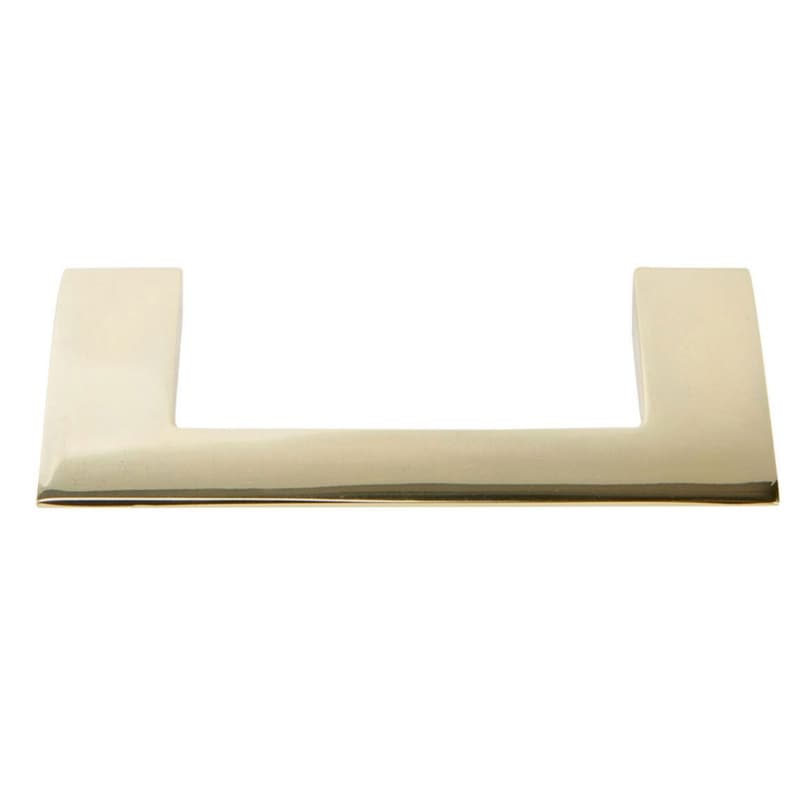 Angled Drop Pull 3" Center to Center French Gold Atlas Homewares