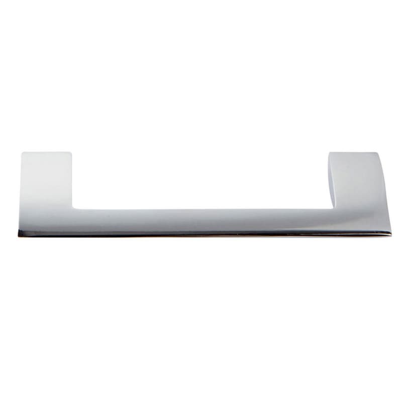 Top Knobs Angled Drop 3-3/4" (96 mm) Center to Center Polished Chrome Pull, A905-CH