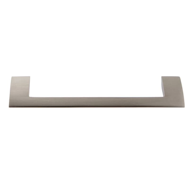 Top Knobs Angled Drop 5-1/16" (128 mm) Center to Center Brushed Nickel Pull, A906-BN