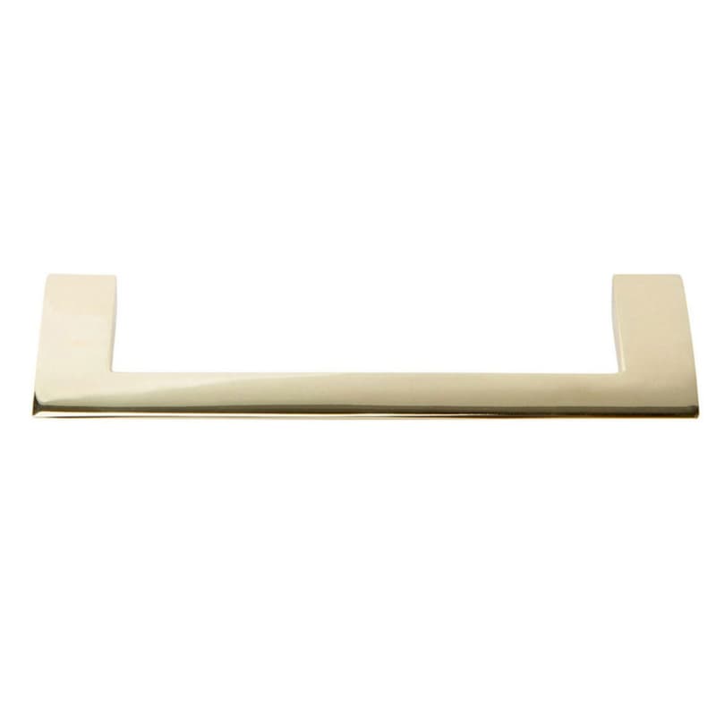 Top Knobs Angled Drop 5-1/16" (128 mm) Center to Center French Gold Pull, A906-FG