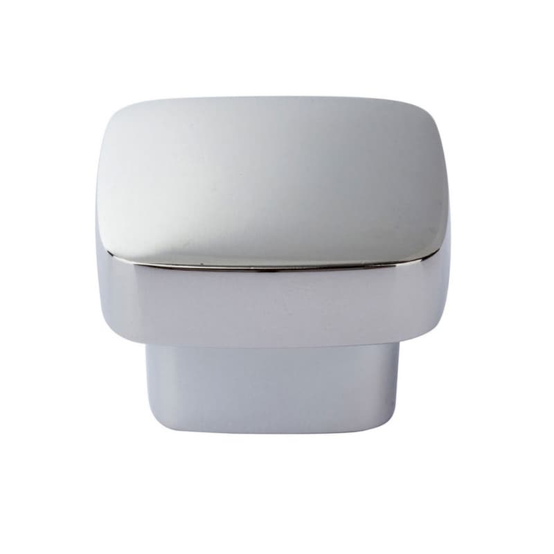 Top Knobs Chunky Knobs 1-3/4" (44 mm) L x 1-3/4" (44 mm) W Polished Chrome Knob, A910-CH