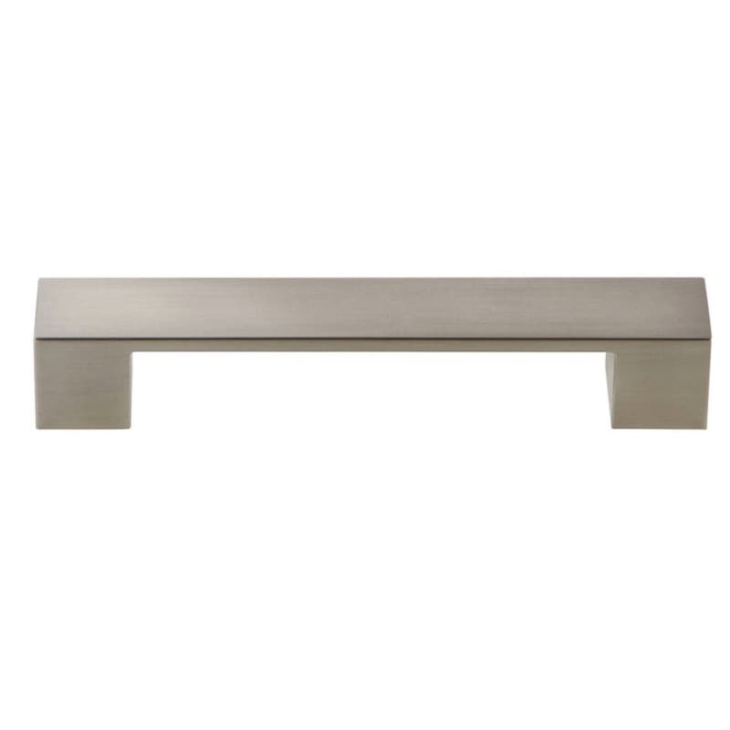 Top Knobs Wide Square Series 5-1/16" (128 mm) Center to Center Brushed Nickel Pull, - A919-BN