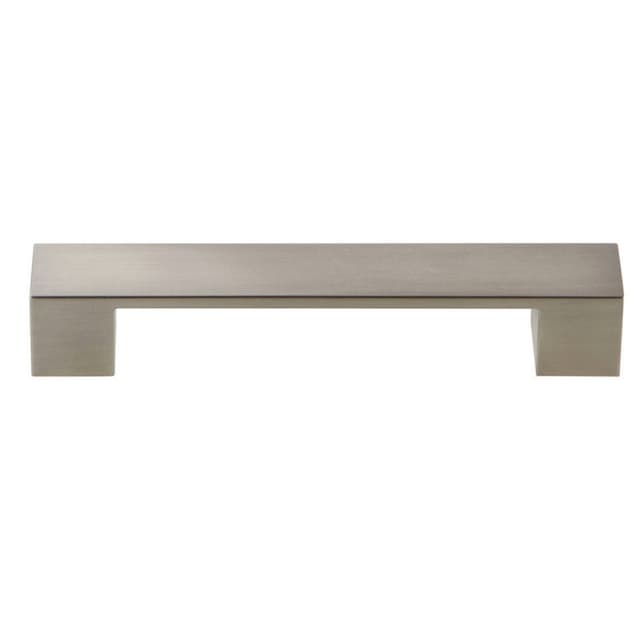 Top Knobs Wide Square Series 5-1/16" (128 mm) Center to Center Brushed Nickel Pull, - A919-BN