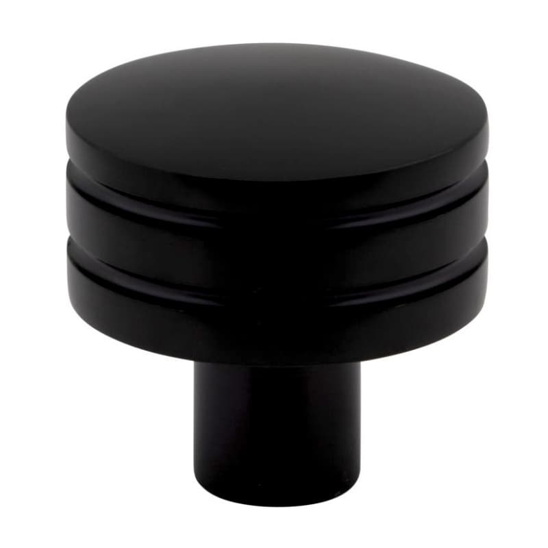 Top Knobs Griffith 1-1/4" (32 mm) Diameter Matte BlackKnob, A950-BL