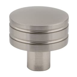 Top Knobs Griffith Series 1-1/4" (32 mm) Diameter Brushed NickelKnob, - A950-BRN