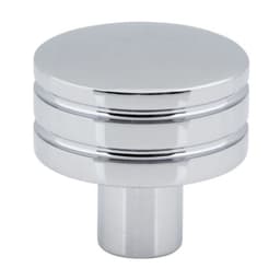 Top Knobs Griffith Series 1-1/4" (32 mm) Diameter Polished ChromeKnob, - A950-CH
