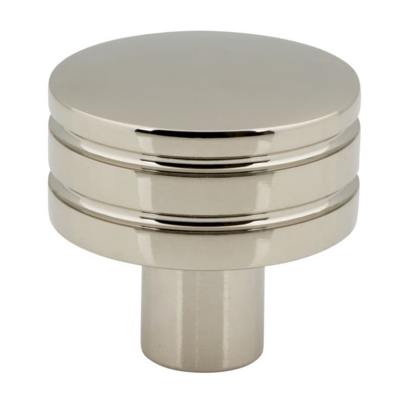 Top Knobs Griffith Series 1-1/4" (32 mm) Diameter Polished NickelKnob, - A950-PN