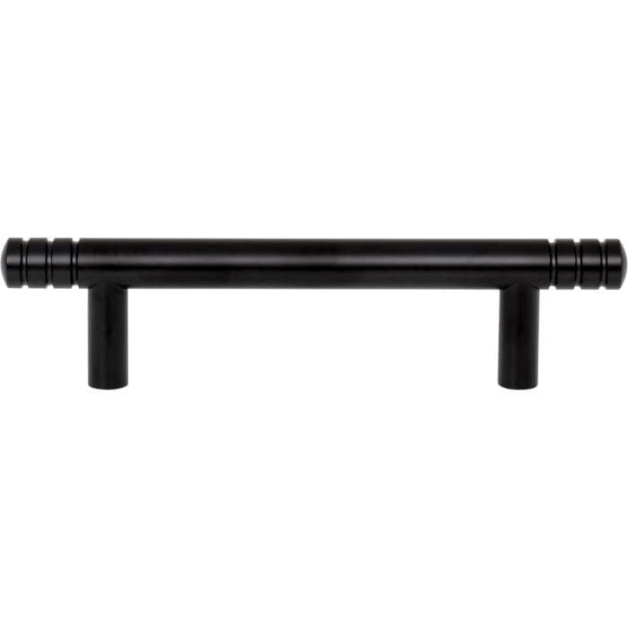 Top Knobs Griffith Series 3-3/4" (96 mm) Center to Center Matte Black Pull, - A952-BL