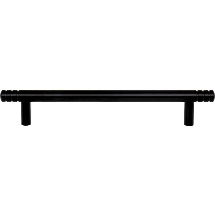 Top Knobs Griffith 6-5/16" (160 mm) Center to Center Matte Black Pull, A954-BL