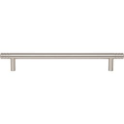 Top Knobs Griffith Series 7-9/16" (192 mm) Center to Center Brushed Nickel Pull, - A955-BRN