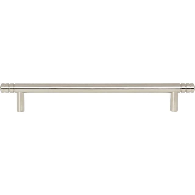 Top Knobs Griffith Series 7-9/16" (192 mm) Center to Center Polished Nickel Pull, - A955-PN
