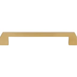 Top Knobs Indio Series 6-5/16" (160 mm) Center to Center Matte Gold Pull, - A962-MG