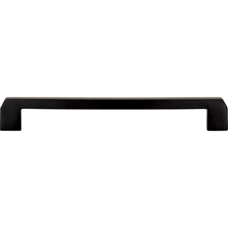 Top Knobs Indio Series 7-9/16" (192 mm) Center to Center Matte Black Pull, - A963-BL
