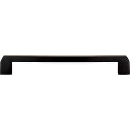 Top Knobs Indio Series 7-9/16" (192 mm) Center to Center Matte Black Pull, - A963-BL