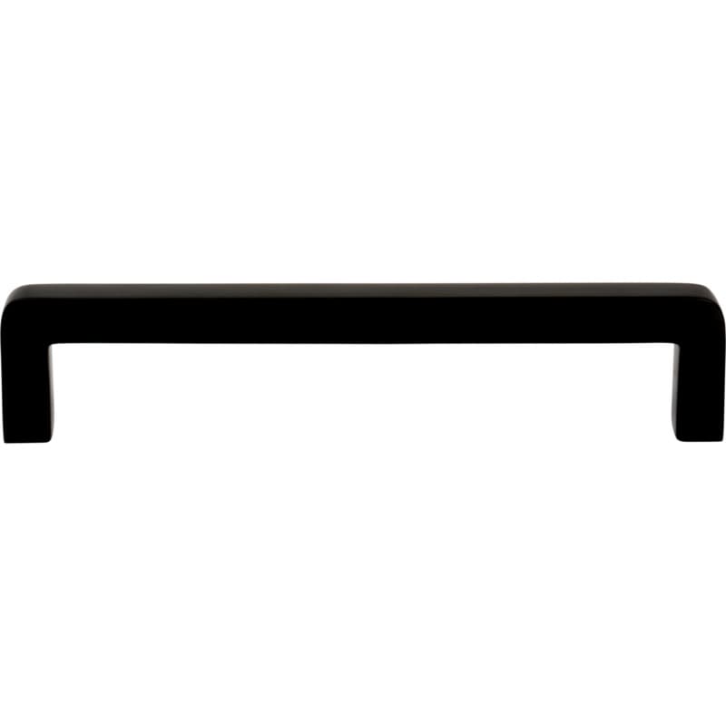 Top Knobs Tustin Series 6-5/16" (160 mm) Center to Center Matte Black Pull, - A972-BL