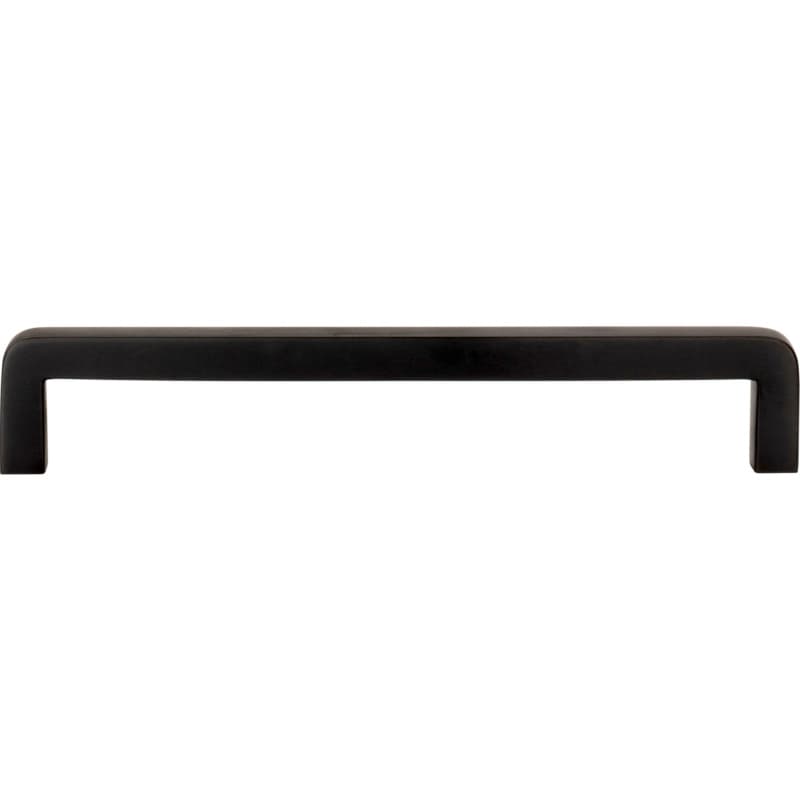 Top Knobs Tustin Series 7-9/16" (192 mm) Center to Center Matte Black Pull, - A973-BL