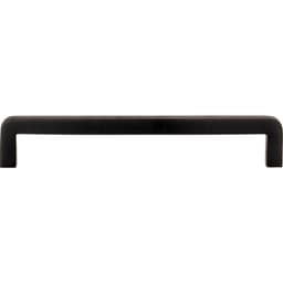 Top Knobs Tustin Series 7-9/16" (192 mm) Center to Center Matte Black Pull, - A973-BL
